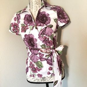 3/$20 Ann Taylor - Wrap Blouse